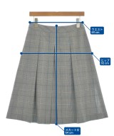 OLD ENGLAND（オールドイングランド）ひざ丈スカート 紺 サイズ:36(XS位) レディース/2200703006042