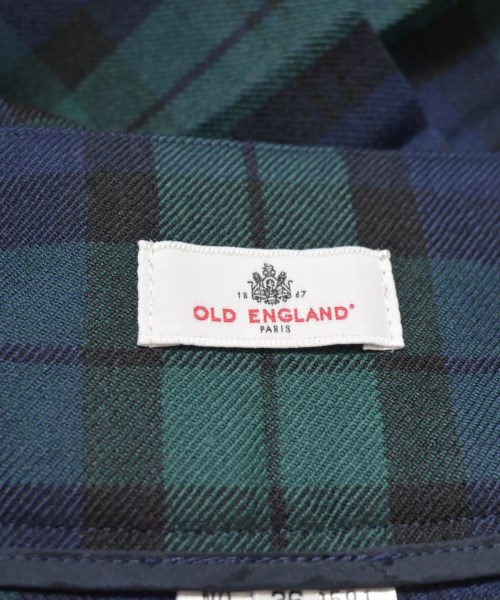 OLD ENGLAND（オールドイングランド）ひざ丈スカート 紺 サイズ:36(XS位) レディース/2200721542096