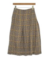 OLD ENGLAND（オールドイングランド）ロング・マキシ丈スカート 茶 サイズ:34(XXS位) レディース/2200682674362
