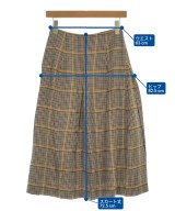OLD ENGLAND（オールドイングランド）ロング・マキシ丈スカート 茶 サイズ:34(XXS位) レディース/2200682674362