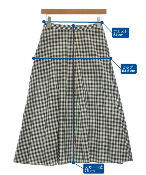 OLD ENGLAND（オールドイングランド）ロング・マキシ丈スカート 黒 サイズ:34(XXS位) レディース/2200682674393