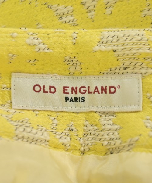 OLD ENGLAND（オールドイングランド）ロング・マキシ丈スカート 黄 サイズ:36(XS位) レディース/2200686915010