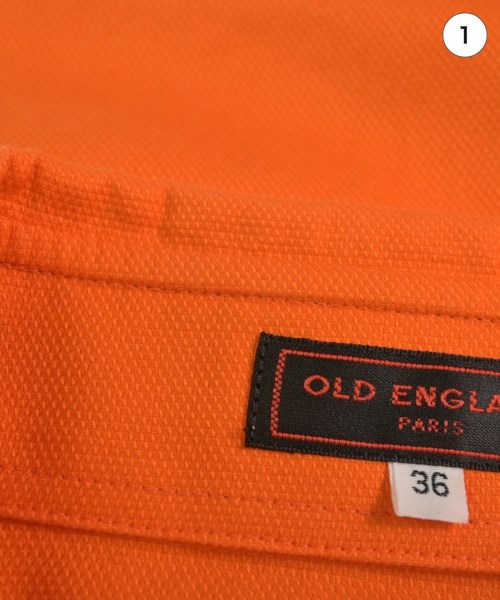 OLD ENGLAND（オールドイングランド）カジュアルシャツ オレンジ サイズ:36(XS位) レディース/2200692788028