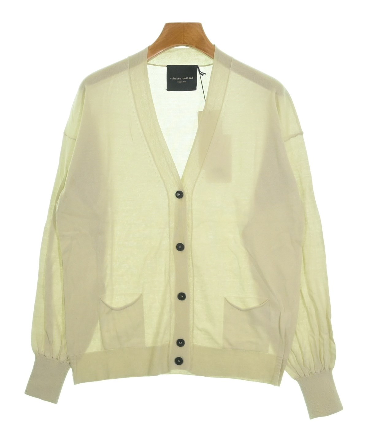 Roberto Collina ロベルトコリーナ カーディガン ホワイト rbc2450531-1.jpg