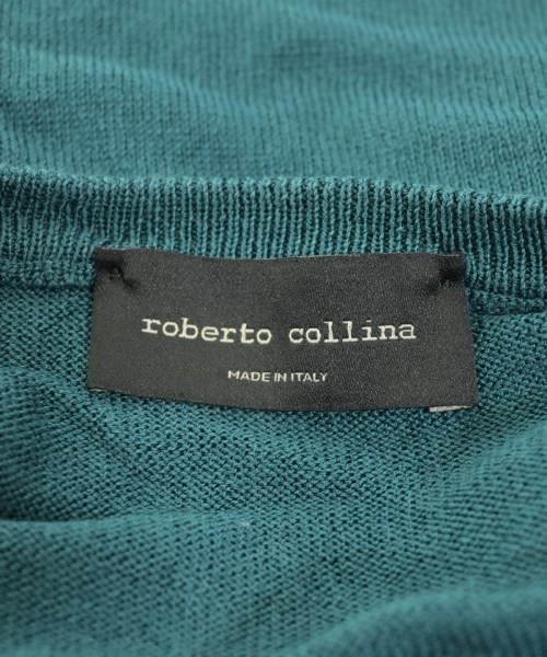 ROBERTO COLLINA（ロベルトコリーナ）ニット・セーター 緑 サイズ:52(XL位) メンズ/2200613784122