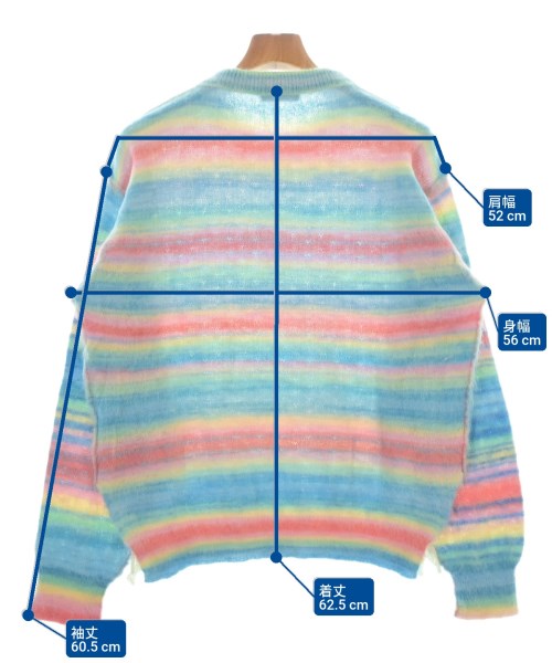 ROBERTO COLLINA（ロベルトコリーナ）ニット・セーター 青 サイズ:S メンズ/2200672705748