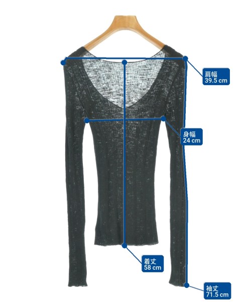 ROBERTO COLLINA（ロベルトコリーナ）ニット・セーター 黒 サイズ:M レディース/2200673865069