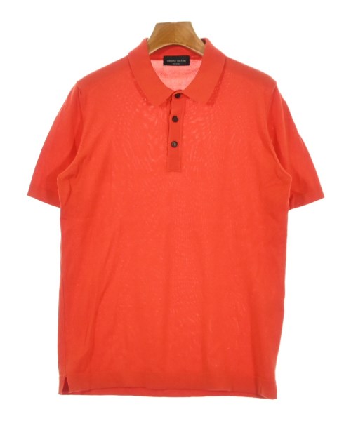ROBERTO COLLINA(ロベルトコリーナ)Tシャツ・カットソー オレンジ サイズ:46(XL位)/2200679569190