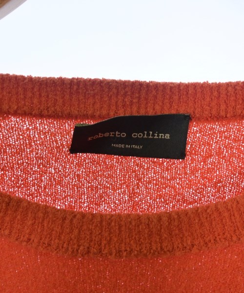 ROBERTO COLLINA（ロベルトコリーナ）Tシャツ・カットソー オレンジ サイズ:50(XL位) メンズ/2200700704057