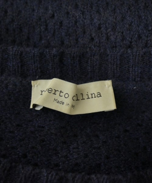 ROBERTO COLLINA（ロベルトコリーナ）ニット・セーター 紺 サイズ:46(M位) メンズ/2200657659097