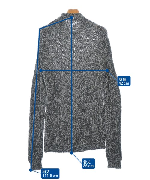 ROBERTO COLLINA（ロベルトコリーナ）ニット・セーター グレー サイズ:46(M位) メンズ/2200657659127