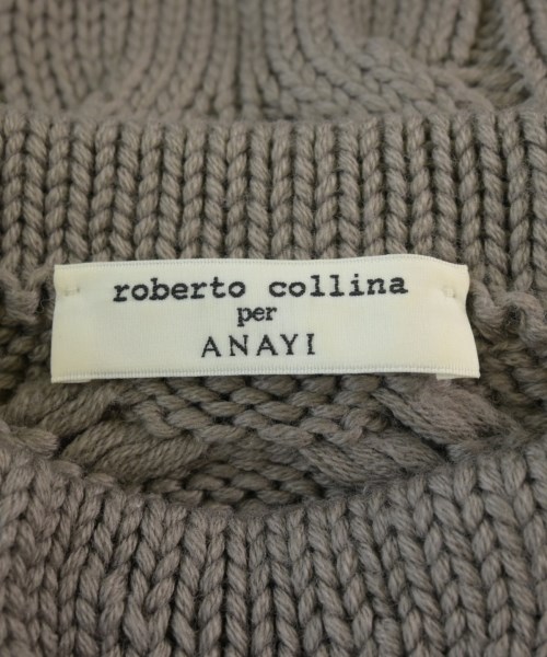 ROBERTO COLLINA（ロベルトコリーナ）ニット・セーター 茶 サイズ:-(M位) レディース/2200710745019