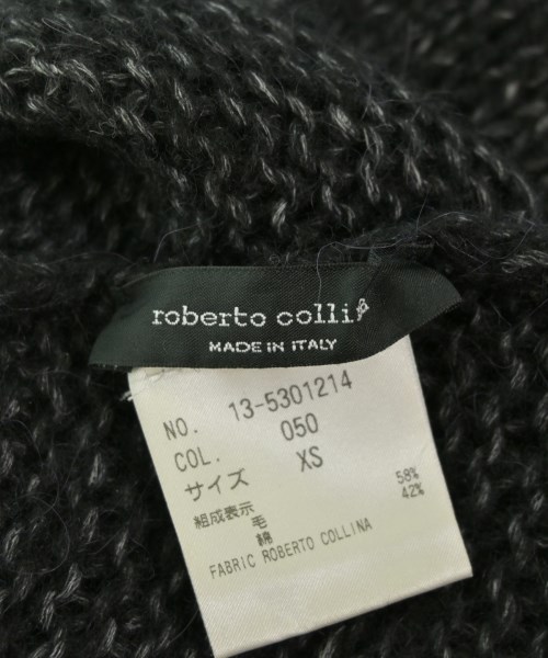 ROBERTO COLLINA（ロベルトコリーナ）ニット・セーター 黒 サイズ:XS レディース/2200715607107