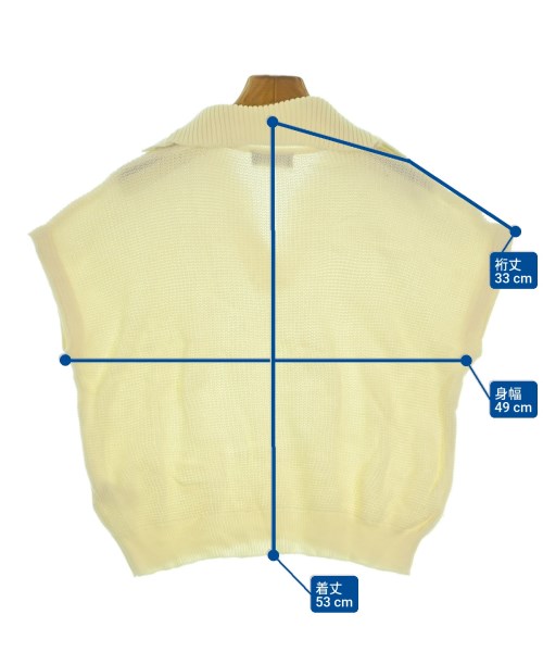 ROBERTO COLLINA（ロベルトコリーナ）ベスト/ノースリーブ 白 サイズ:S レディース/2200639780139