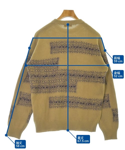 ROBERTO COLLINA（ロベルトコリーナ）ニット・セーター 茶 サイズ:50(XL位) メンズ/2200641617058