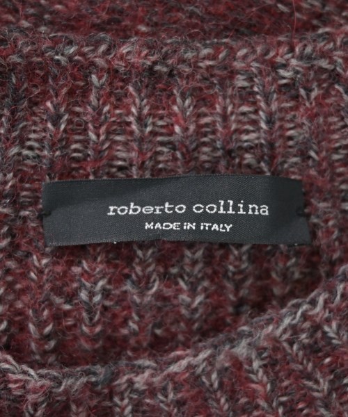 ROBERTO COLLINA（ロベルトコリーナ）ニット・セーター 赤 サイズ:46(M位) メンズ/2200660857411