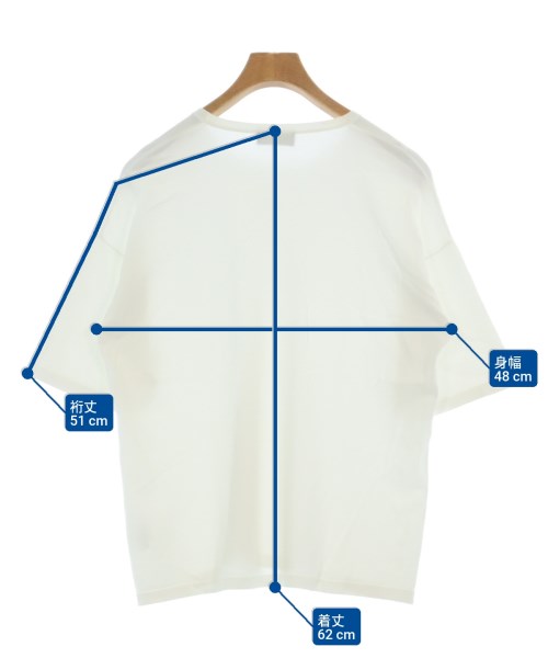 ROBERTO COLLINA（ロベルトコリーナ）Tシャツ・カットソー 白 サイズ:-(M位) メンズ/2200660621098