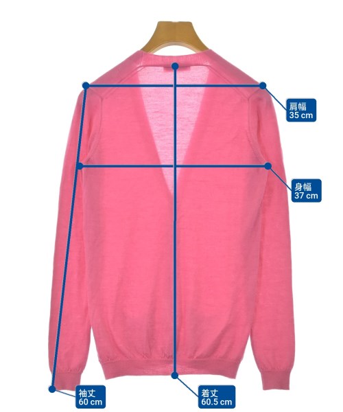 ROBERTO COLLINA（ロベルトコリーナ）カーディガン ピンク サイズ:XS レディース/2200667137066