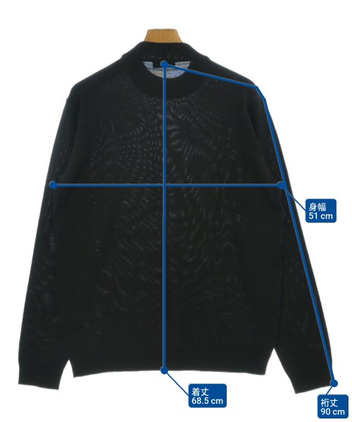 ROBERTO COLLINA（ロベルトコリーナ）ニット・セーター 黒 サイズ:52(XXL位) メンズ/2200669302035