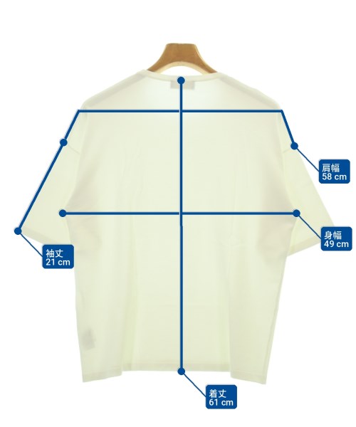 ROBERTO COLLINA（ロベルトコリーナ）Tシャツ・カットソー 白 サイズ:-(M位) メンズ/2200728673090