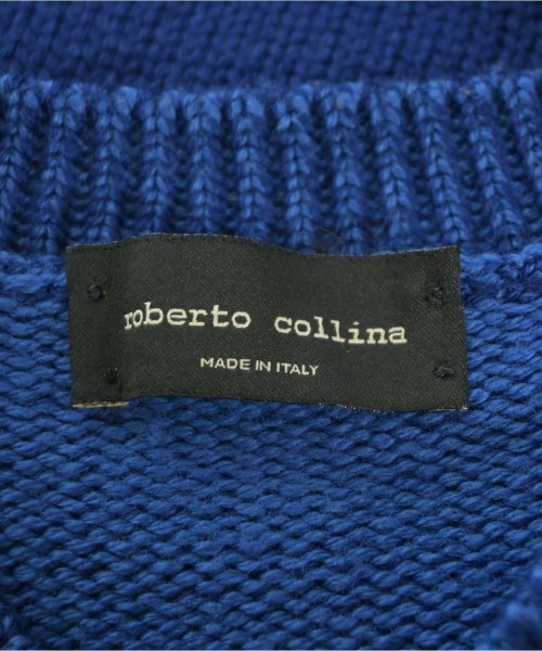 ROBERTO COLLINA（ロベルトコリーナ）ニット・セーター 青 サイズ:48(XXL位) レディース/2200724597017