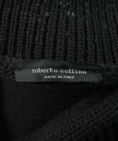 ROBERTO COLLINA（ロベルトコリーナ）ニット・セーター 黒 サイズ:50(XL位) メンズ/2200726981104