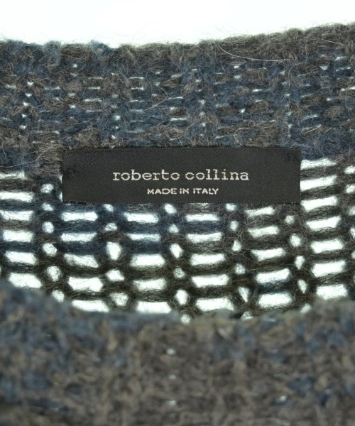 ROBERTO COLLINA（ロベルトコリーナ）ニット・セーター グレー サイズ:48(L位) メンズ/2200725437015