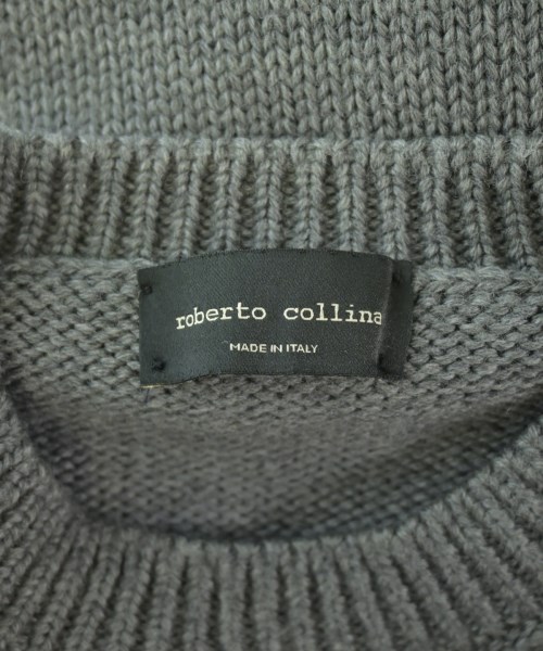 ROBERTO COLLINA（ロベルトコリーナ）ニット・セーター グレー サイズ:50(XL位) メンズ/2200677957012