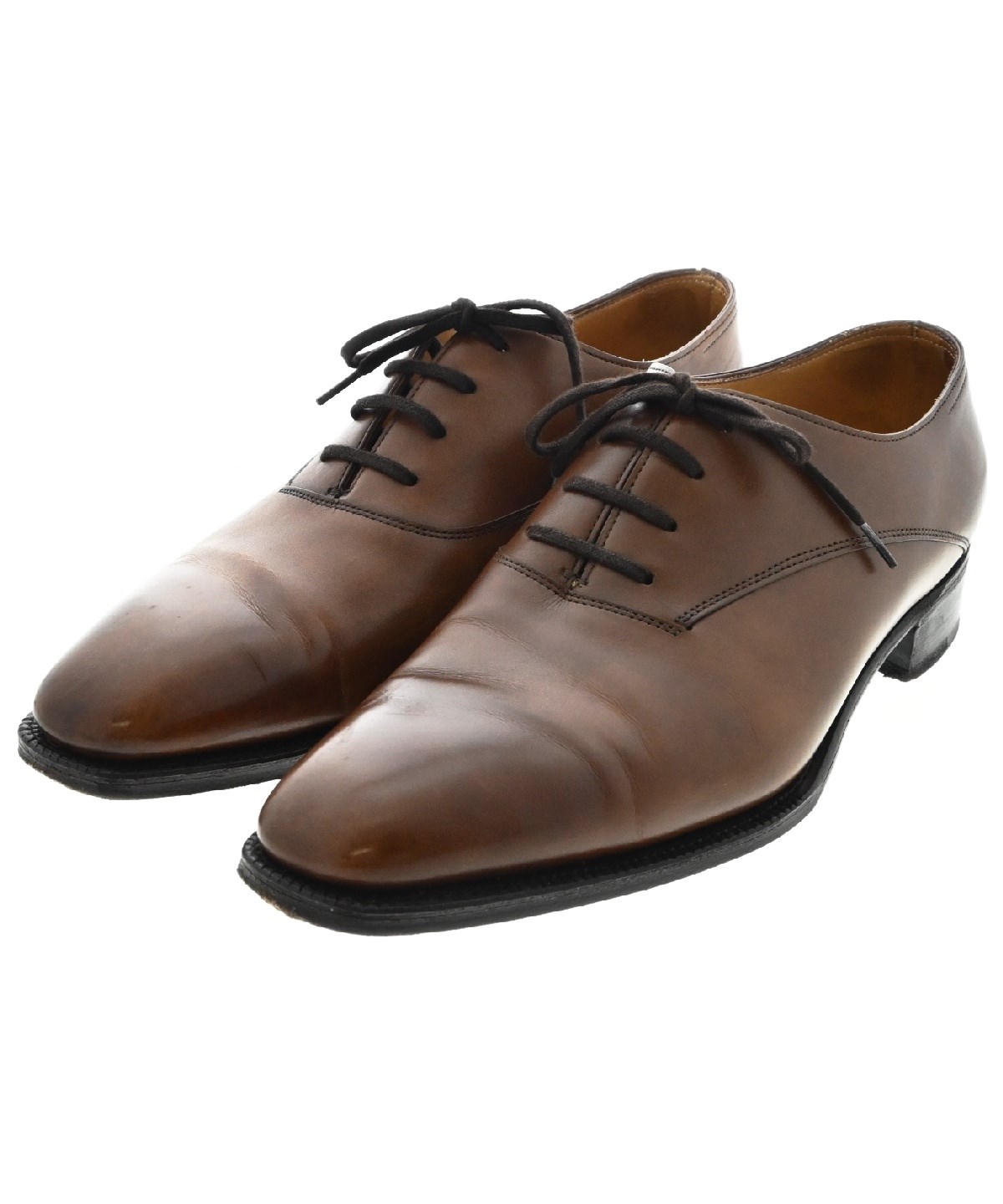 JOHN LOBB ビジネス・ドレスシューズ 7(25.5cm位) 茶系 【古着