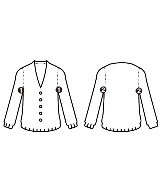 malo（マーロ）カーディガン 緑 サイズ:44(L位) レディース/2200661589038