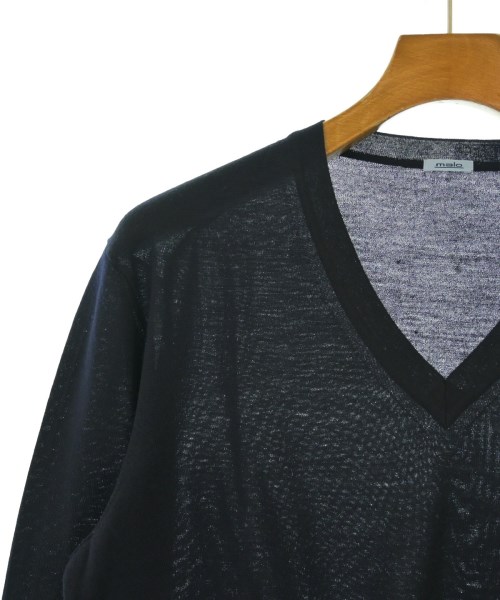 malo（マーロ）ニット・セーター 紺 サイズ:50(XL位) メンズ/2200654098288