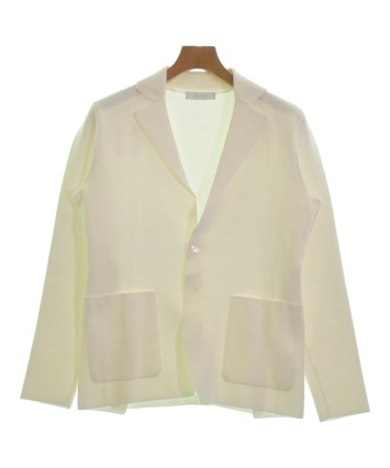 Cruciani クルチアーニ　オープンカラーリネンジャケット 白 48 Cruciani（クルチアーニ）カジュアルジャケット 白 サイズ:46(M位