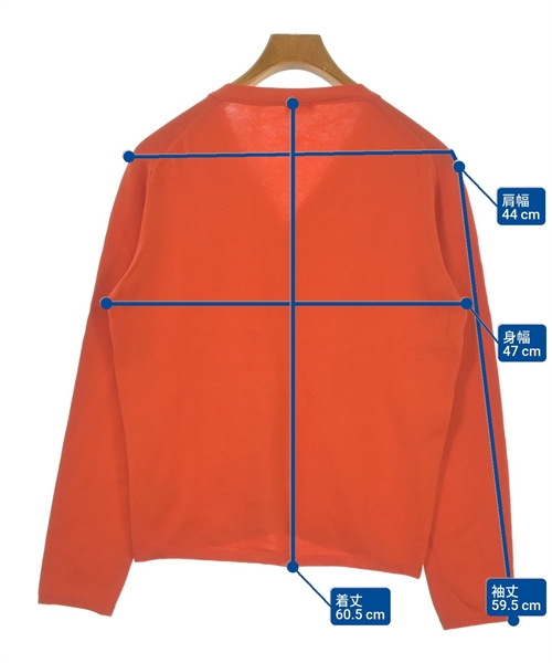 Cruciani（クルチアーニ）カーディガン オレンジ サイズ:46(M位) メンズ/2200637491181