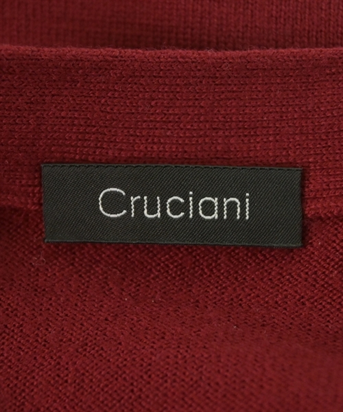 Cruciani（クルチアーニ）カーディガン 赤 サイズ:48(L位) メンズ/2200637491228