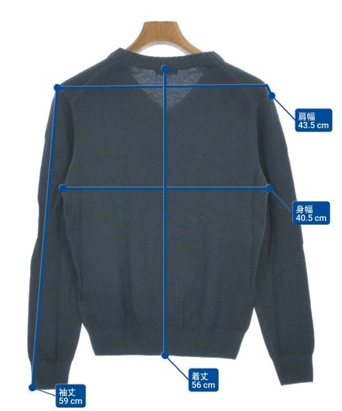 Cruciani（クルチアーニ）ニット・セーター 紺 サイズ:46(M位) メンズ/2200627800016