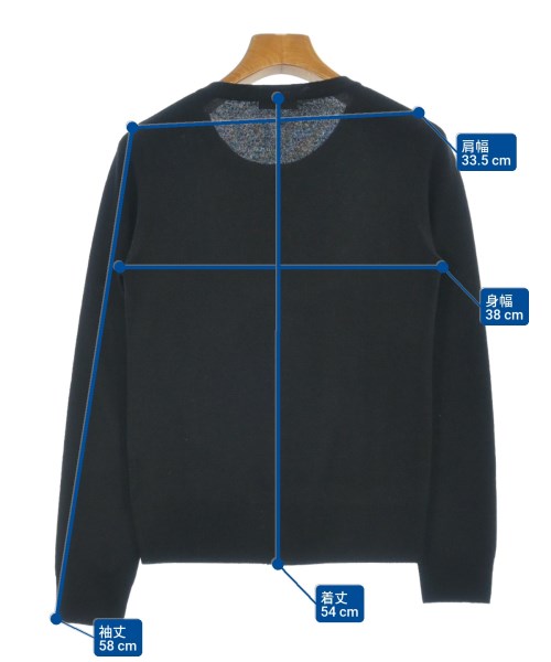 Cruciani（クルチアーニ）カーディガン 黒 サイズ:38(S位) レディース/2200616385180