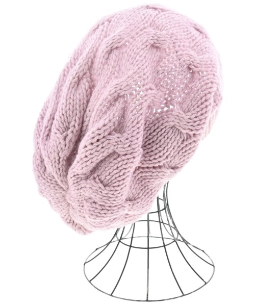 Cruciani（クルチアーニ）ニットキャップ・ビーニー ピンク サイズ:F レディース/2200631353058
