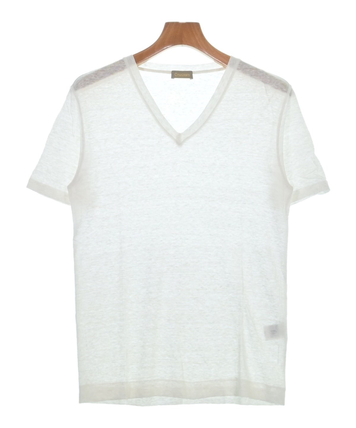 Cruciani（クルチアーニ）Tシャツ・カットソー 白 サイズ:46(M位