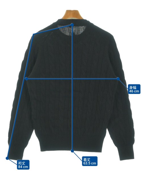 Cruciani（クルチアーニ）ニット・セーター 黒 サイズ:46(M位) メンズ/2200672342158