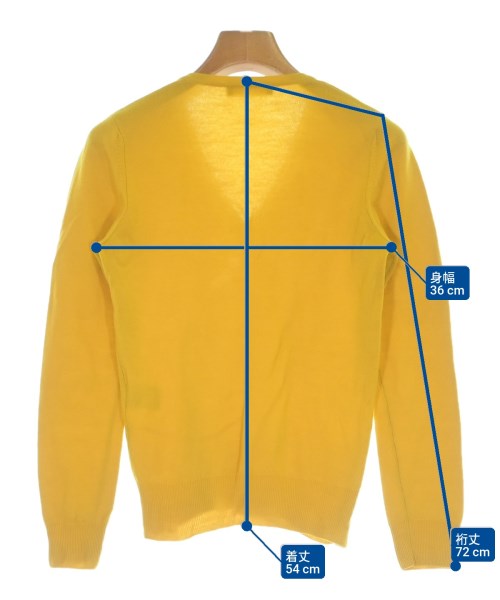 Cruciani（クルチアーニ）ニット・セーター 黄 サイズ:38(S位) レディース/2200660665016