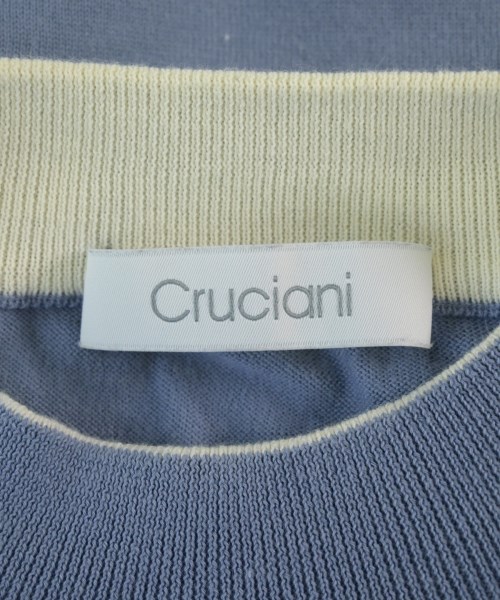 Cruciani（クルチアーニ）ニット・セーター 青 サイズ:44(S位) メンズ/2200716291091