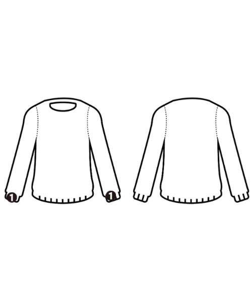 Cruciani（クルチアーニ）ニット・セーター 白 サイズ:48(L位) メンズ/2200645859041