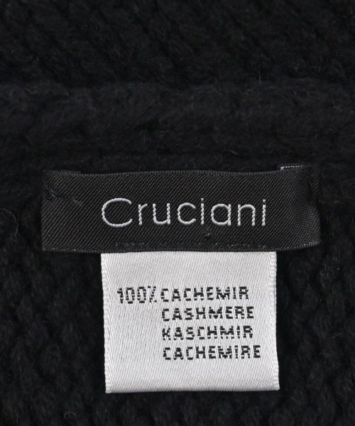 Cruciani（クルチアーニ）マフラー 黒 サイズ:- メンズ/2200635957054