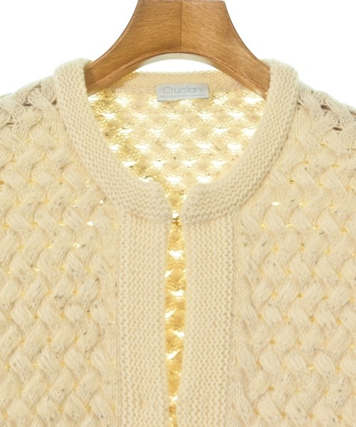 Cruciani（クルチアーニ）カーディガン 白 サイズ:38(S位) レディース/2200640055660