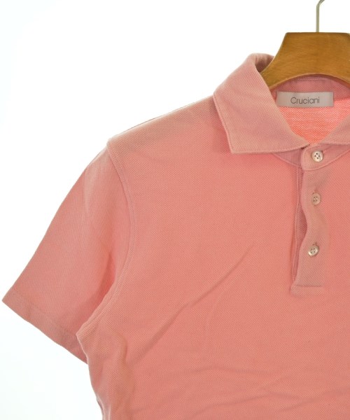 Cruciani（クルチアーニ）ポロシャツ ピンク サイズ:48(L位) メンズ/2200645244052