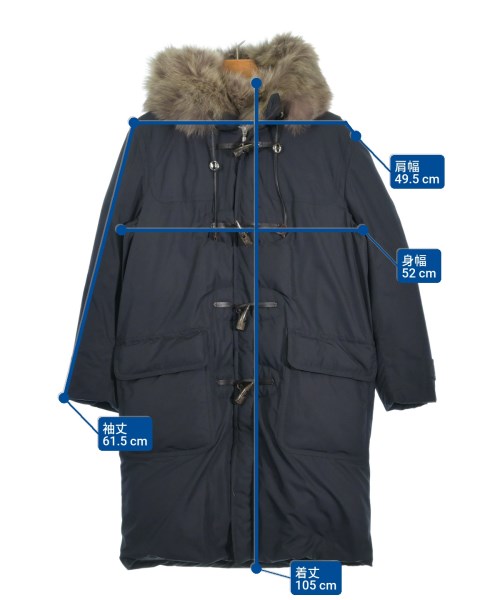 Cruciani（クルチアーニ）ダウンジャケット/ダウンベスト 紺 サイズ:46(M位) メンズ/2200652821048