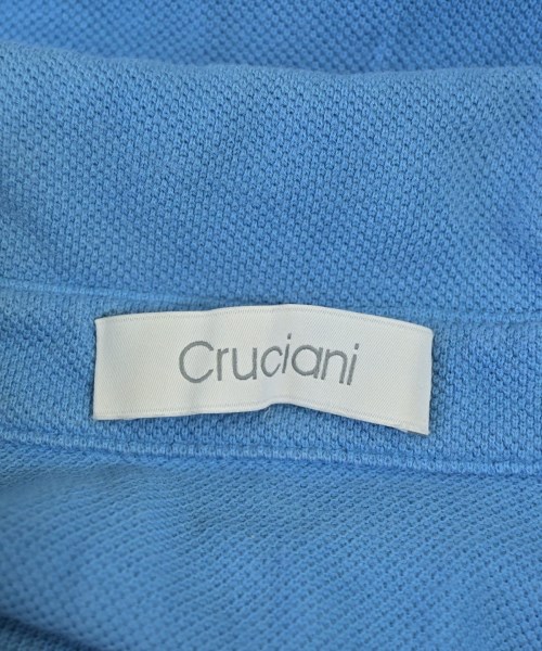 Cruciani（クルチアーニ）ポロシャツ 青 サイズ:50(XL位) レディース/2200728089075