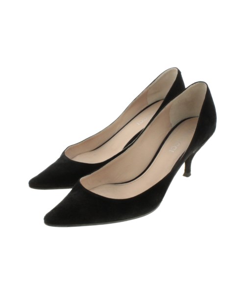 NINA RICCI(ニナリッチ)パンプス 黒 サイズ:37(23.5cm位) レディース