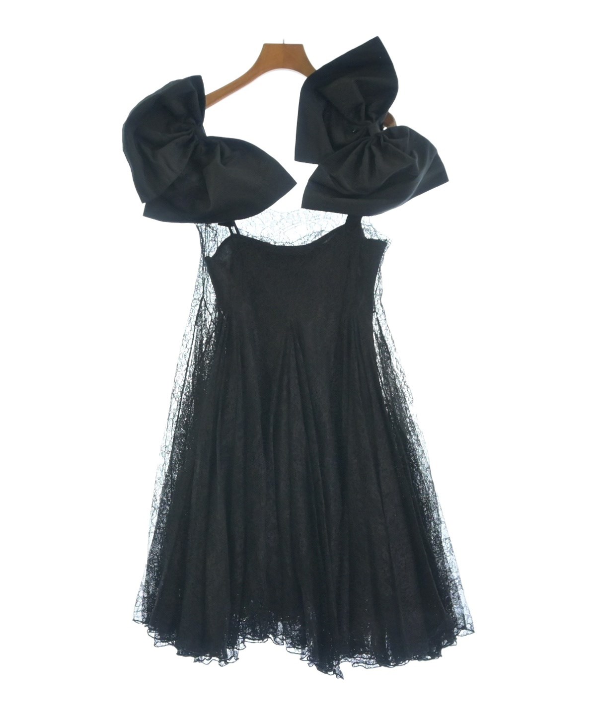 NINA RICCI（ニナリッチ）ワンピース 黒 サイズ:36(XS位) レディース