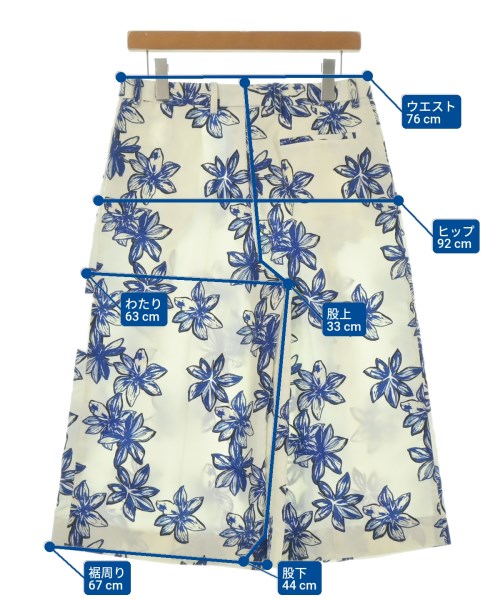 NINA RICCI（ニナリッチ）ショートパンツ 白 サイズ:-(L位) レディース/2200527044121